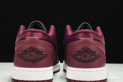 1 Dark Low Beetroot Black Jordan 0802